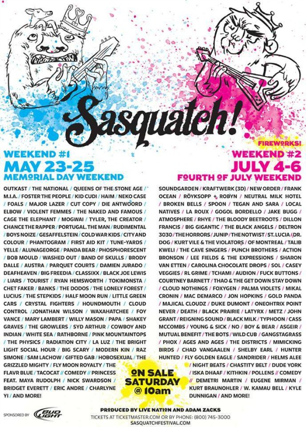 Sasquatch 2014