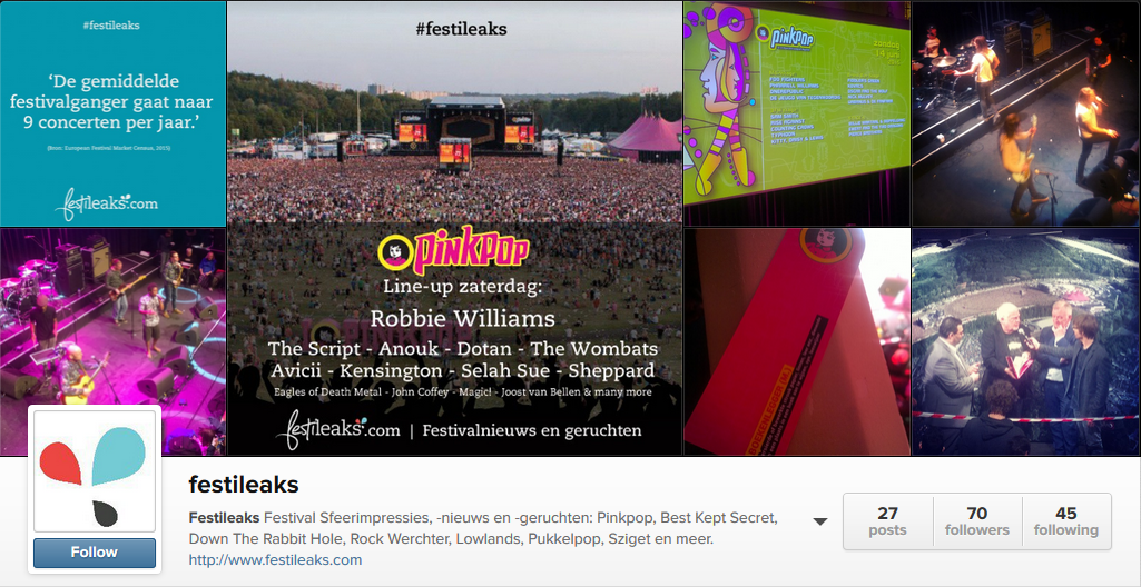 Festileaks Instagram