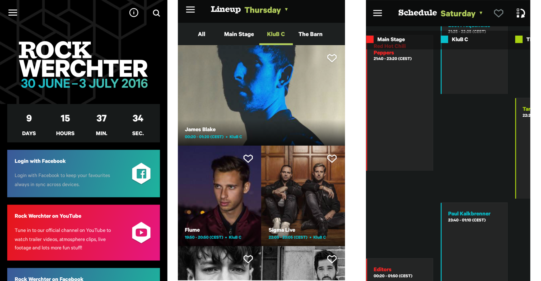 Rock Werchter app 2016