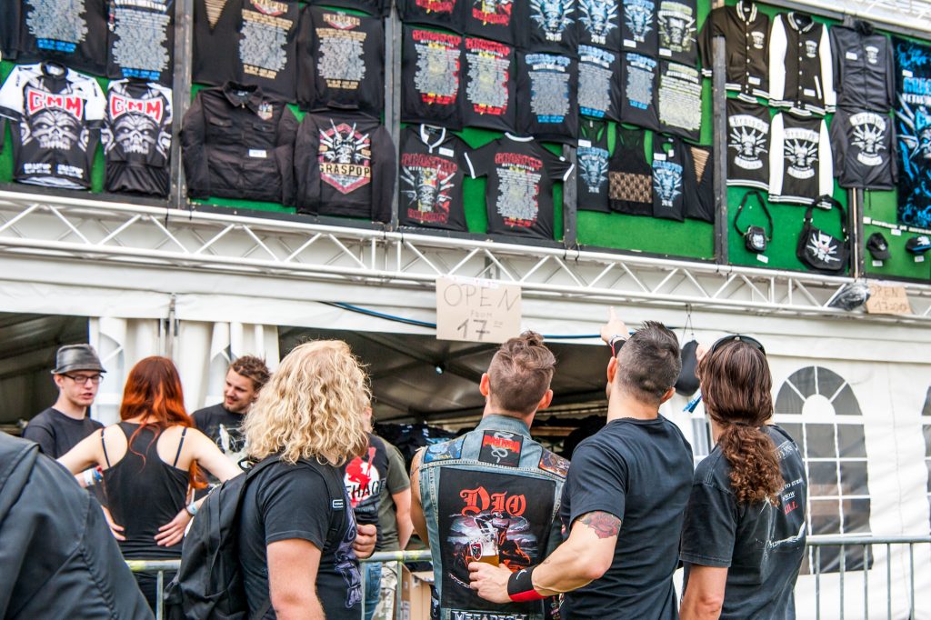 Graspop merchandise shop