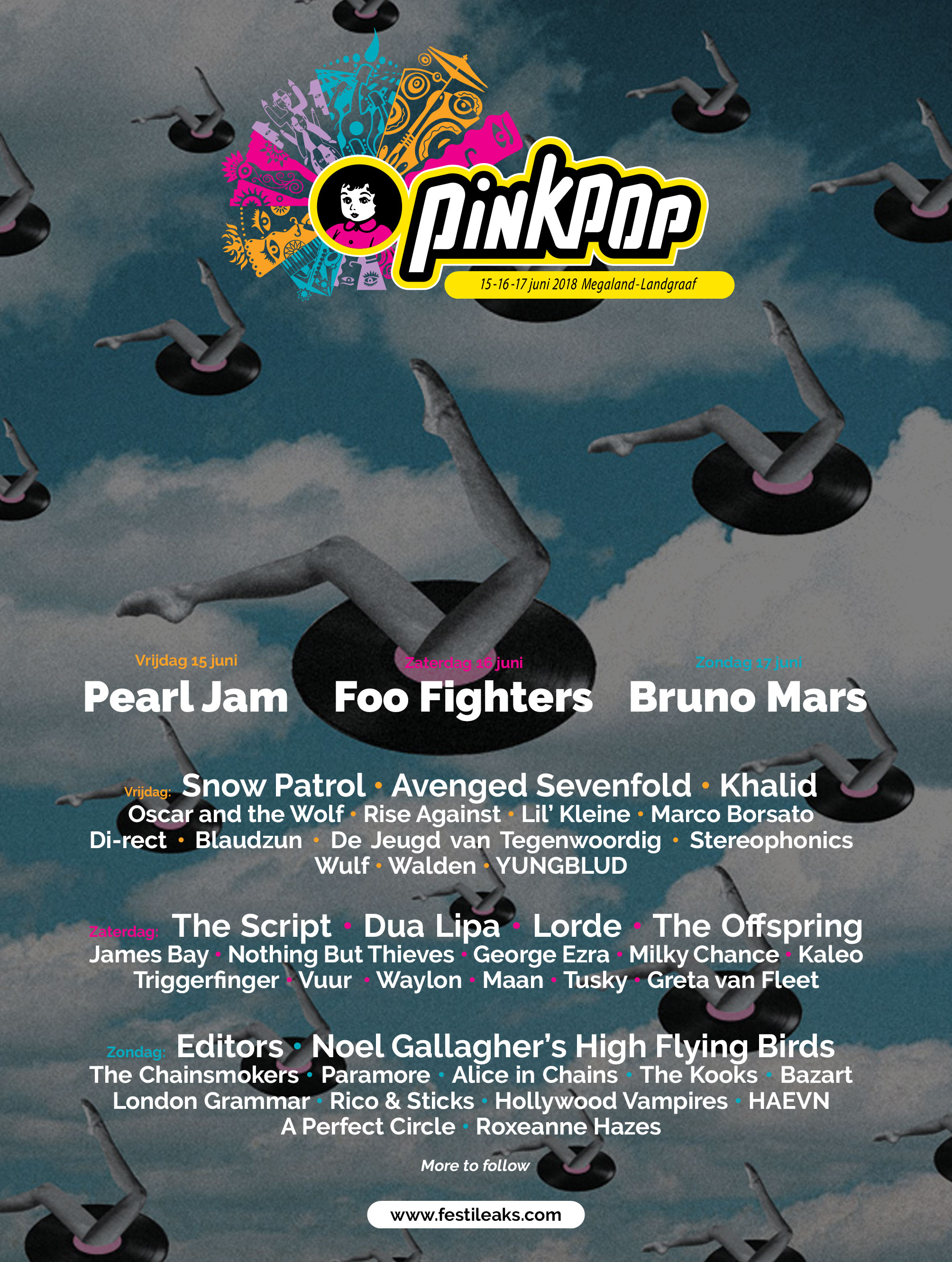 Pinkpop Poster 2018