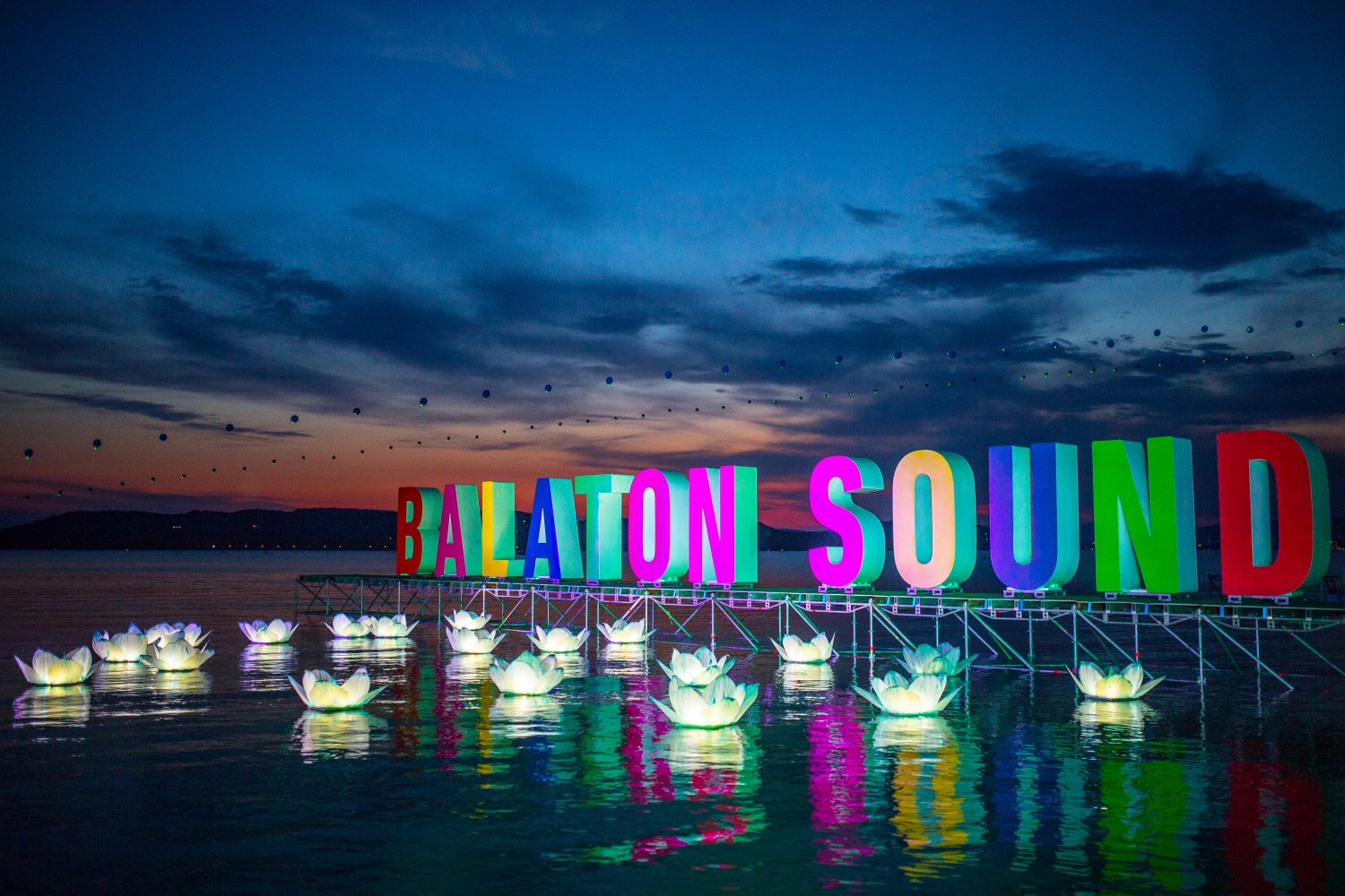 Balaton Sound nacht