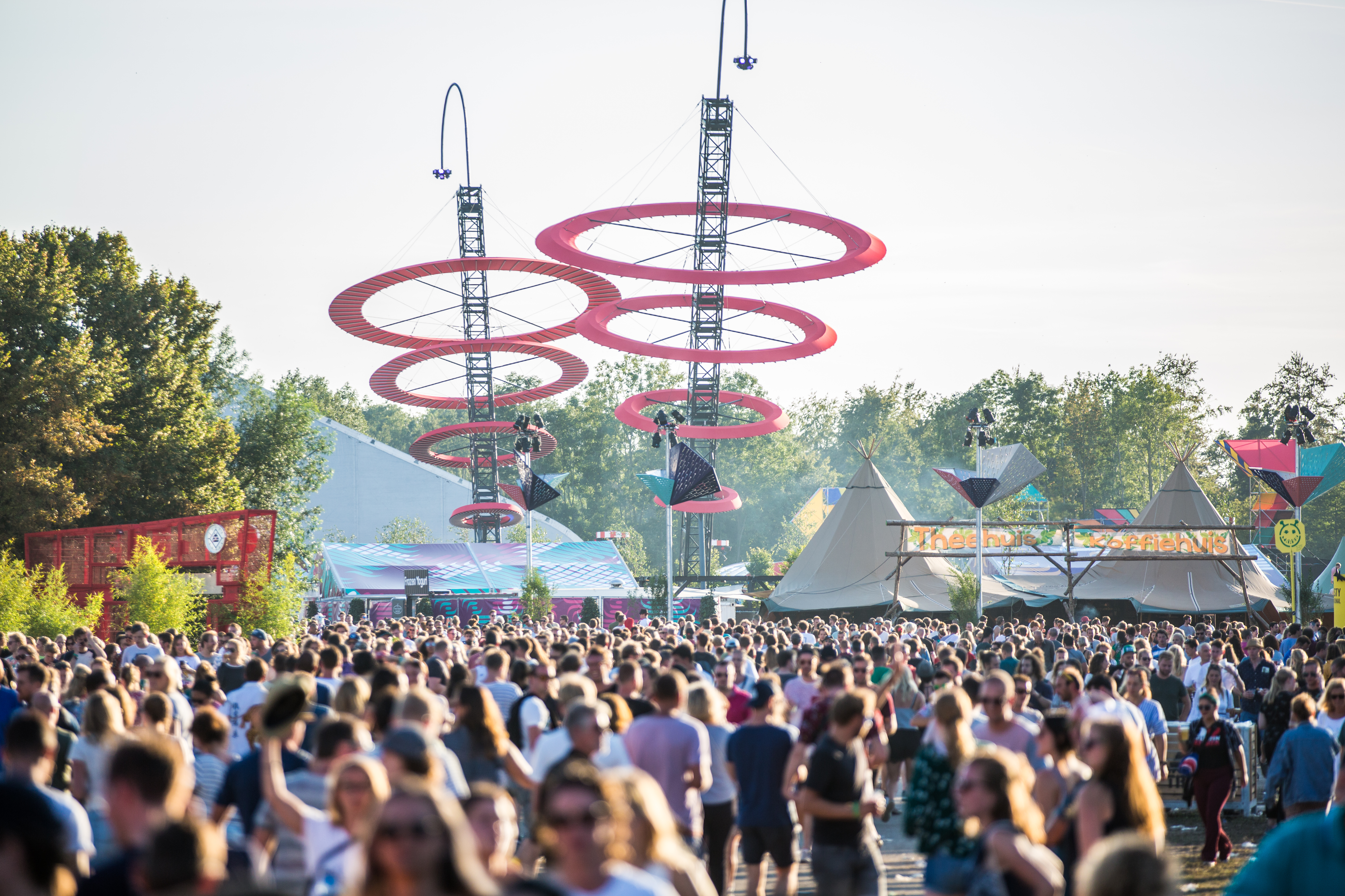 Sfeer terrein - Lowlands 2018