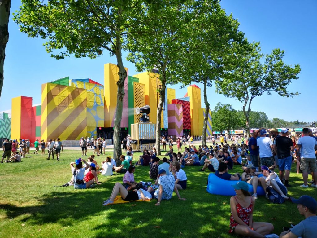 Rock Werchter 2019 waterkanon
