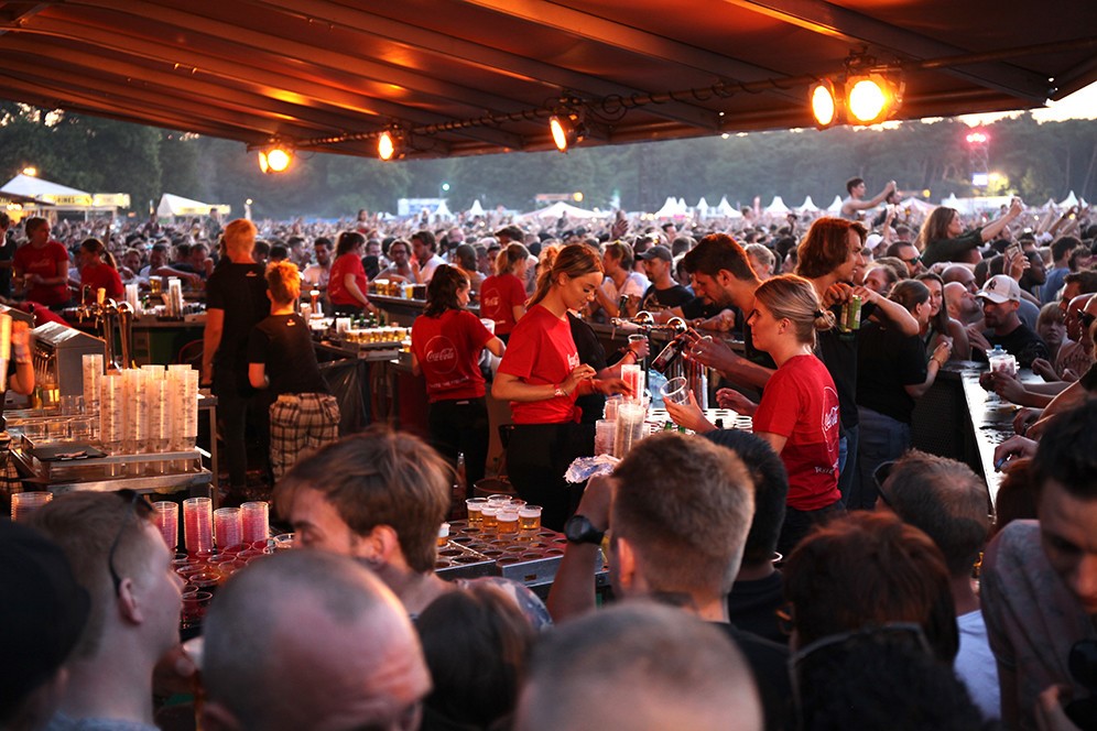 Werken op festivals