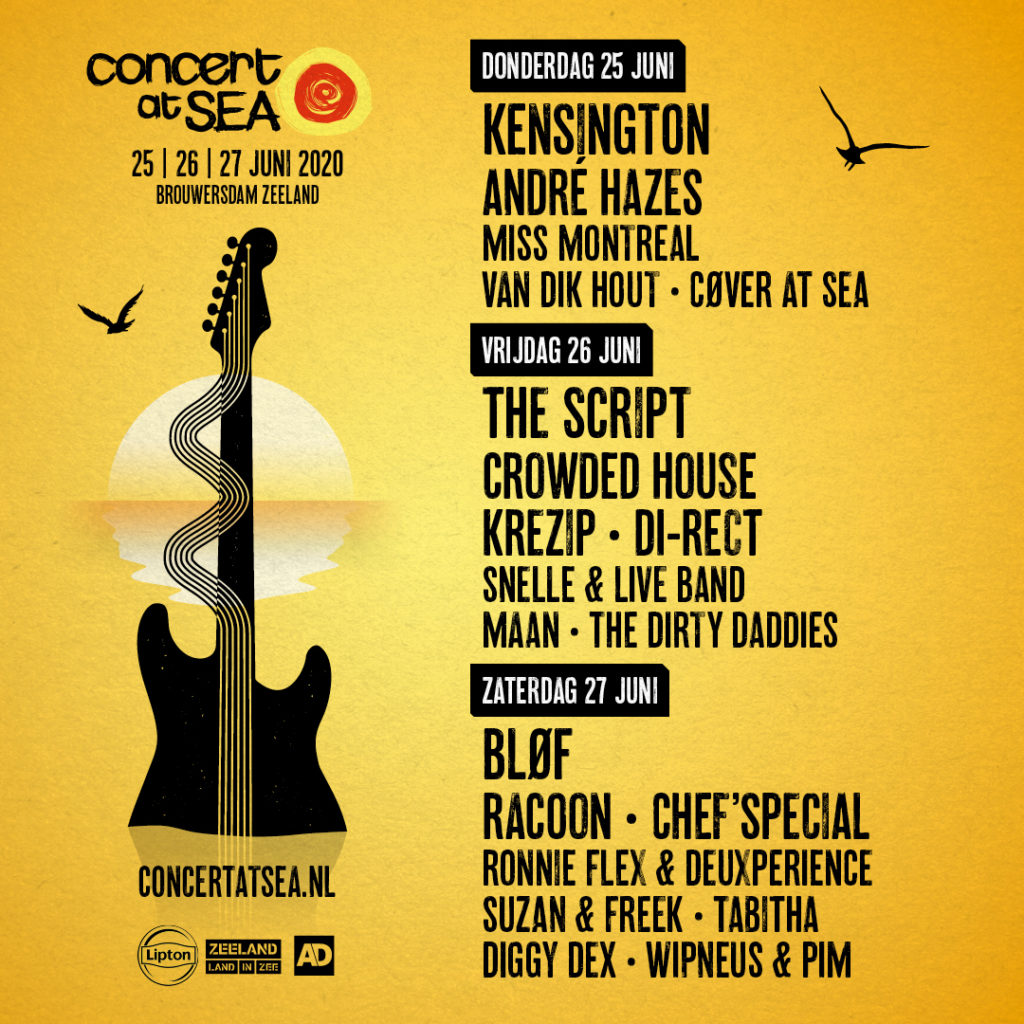 Concert at SEA 2020 poster