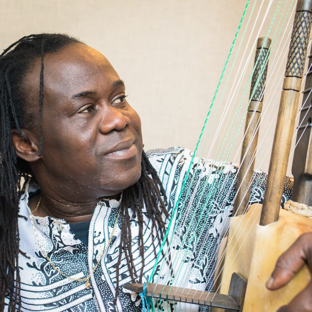 Zal Sissokho and his kora