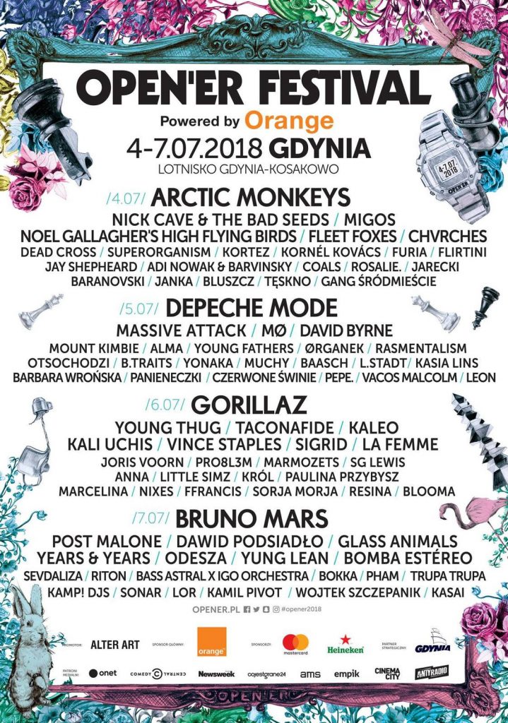 Open'er 2018 Poster