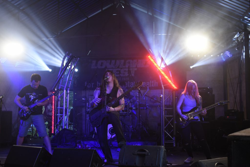 Nest of Plagues at Lowland Fest 2020 Hungarian underground metal festival