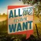 All We Want Festival 2016