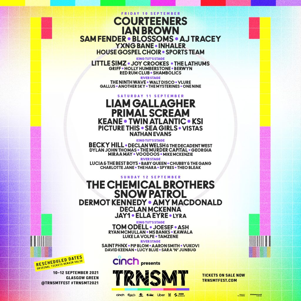 TRNSMT 2021 Poster