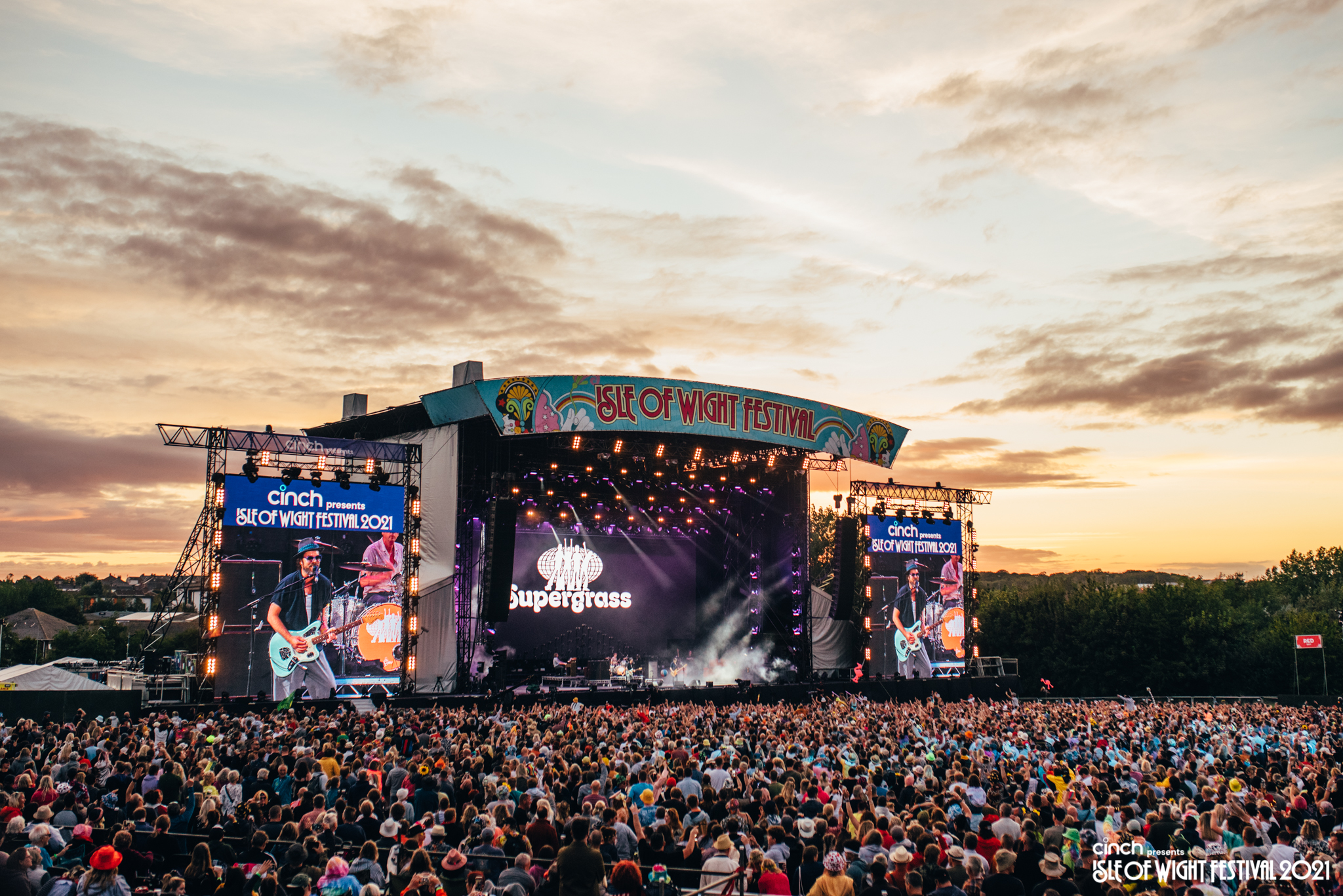 Supergrass at Isle of Wight Festival 2021