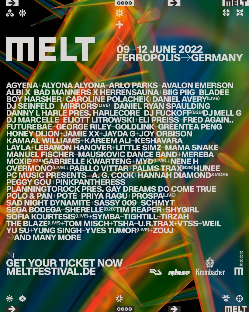 Melt Festival 2022 Poster