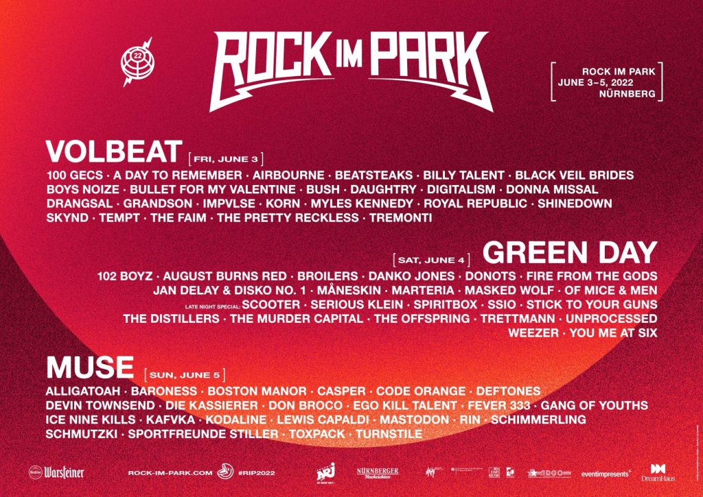 Rock im Park 2022 Poster