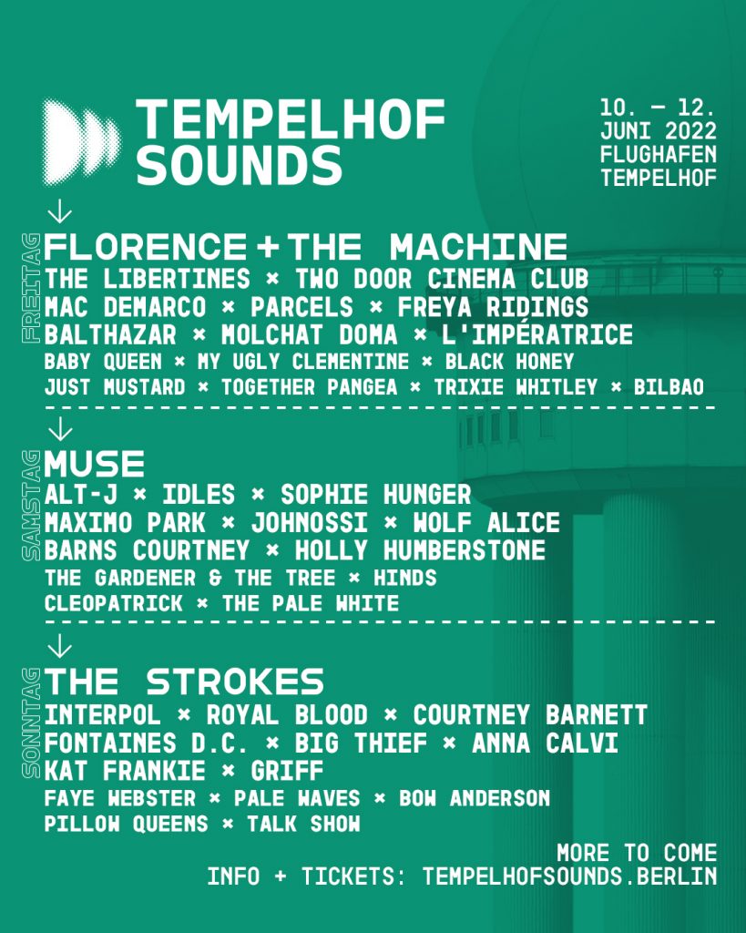 Tempelhof Sounds 2022 Poster