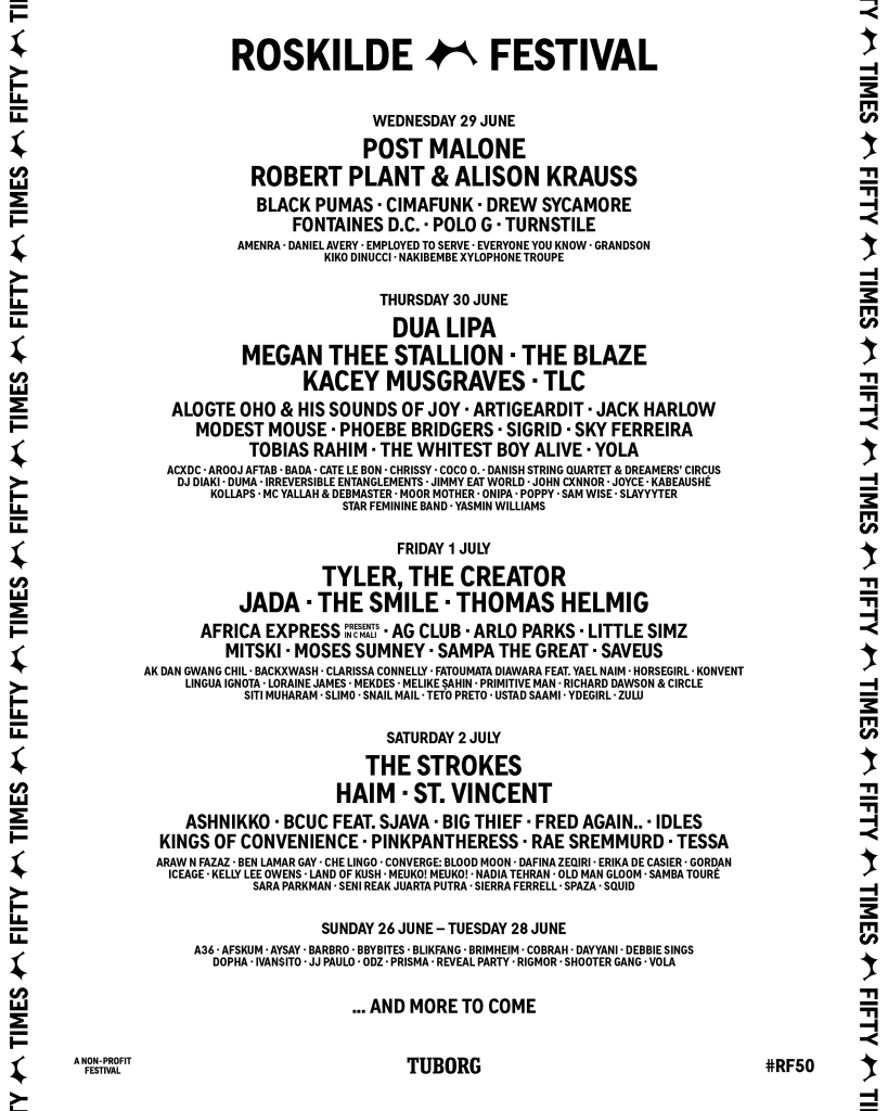 Roskilde Festival 2022 Poster