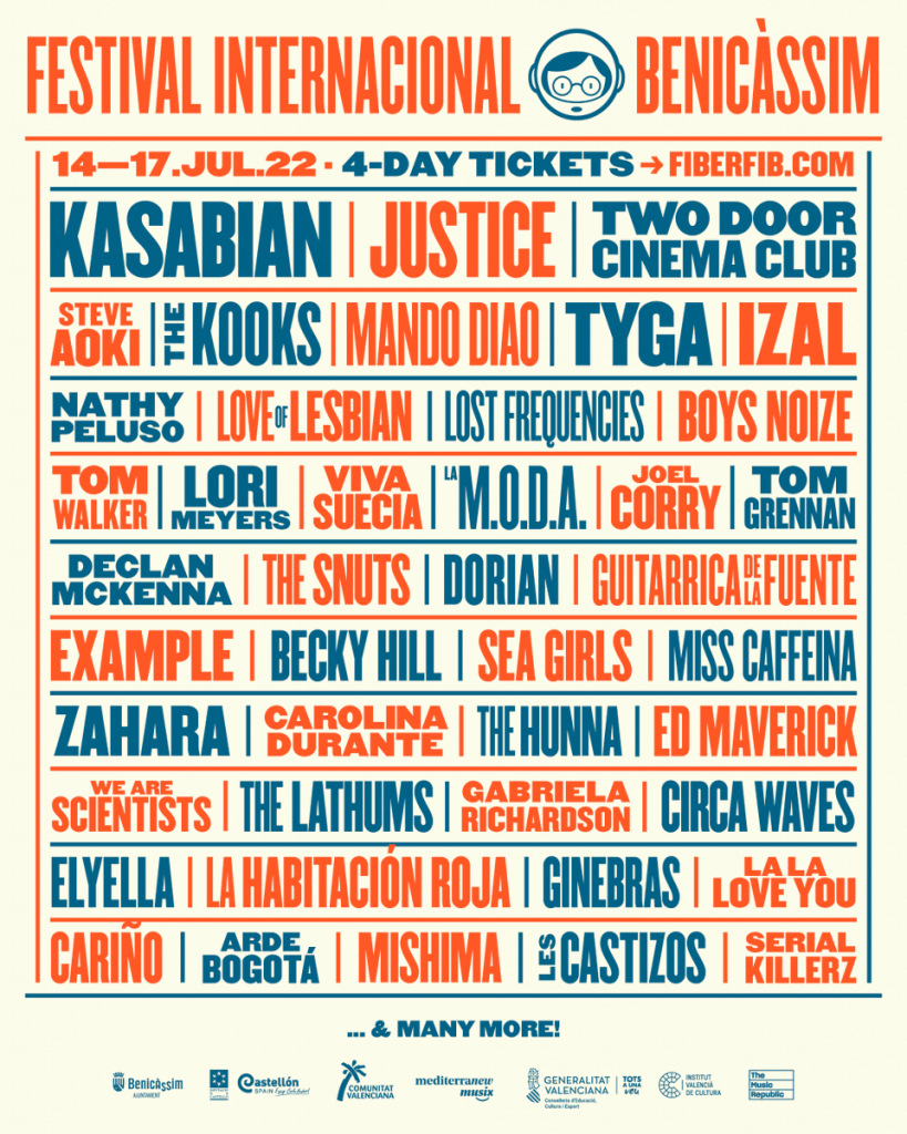 FIB Benicàssim 2022 Poster