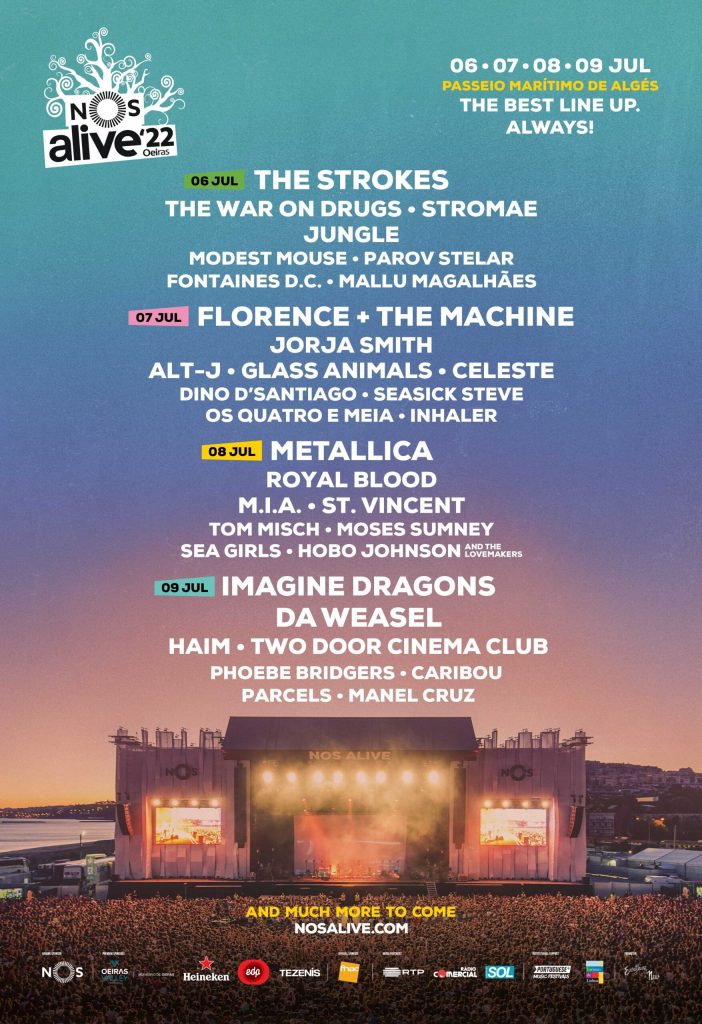 NOS Alive 2022 Poster