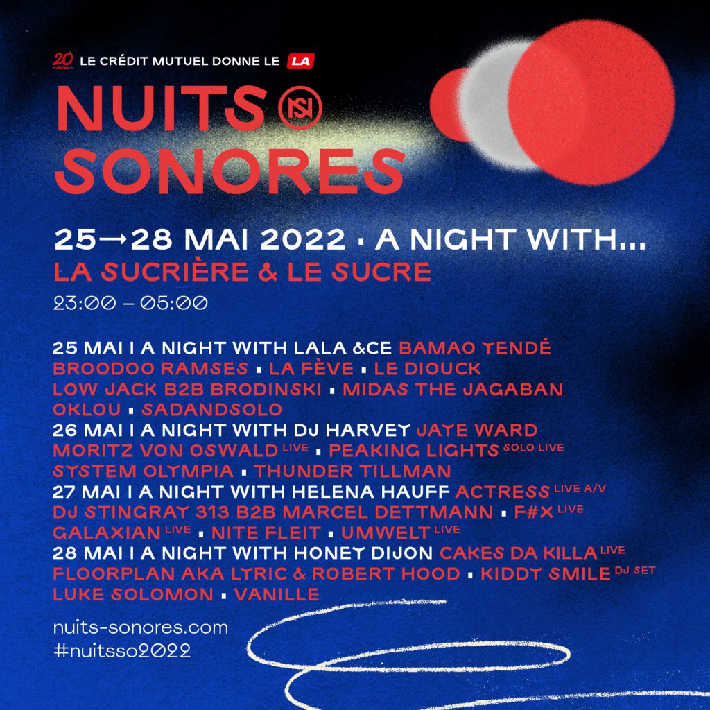 Nuits Sonores 2022 Poster