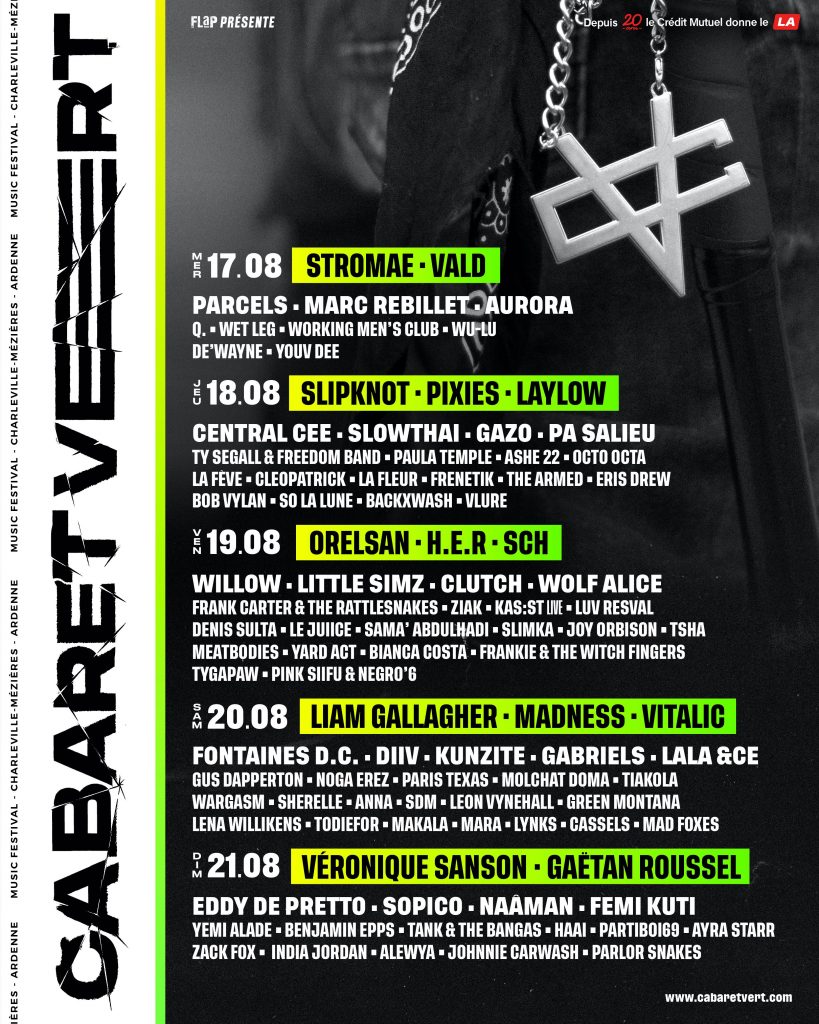 Cabaret Vert 2022 Poster