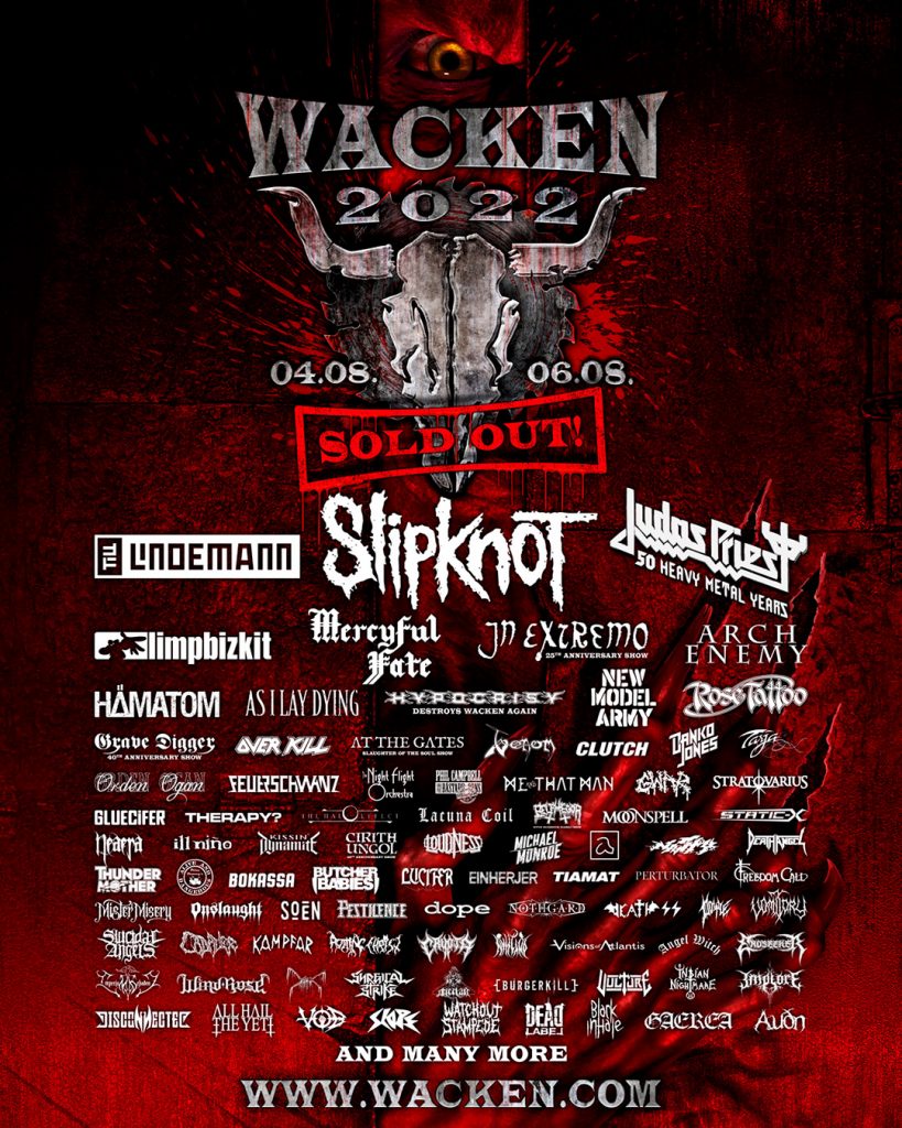 Wacken Open Air 2022 Poster