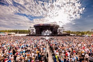 Alle Rock Werchter line-up posters sinds 1975