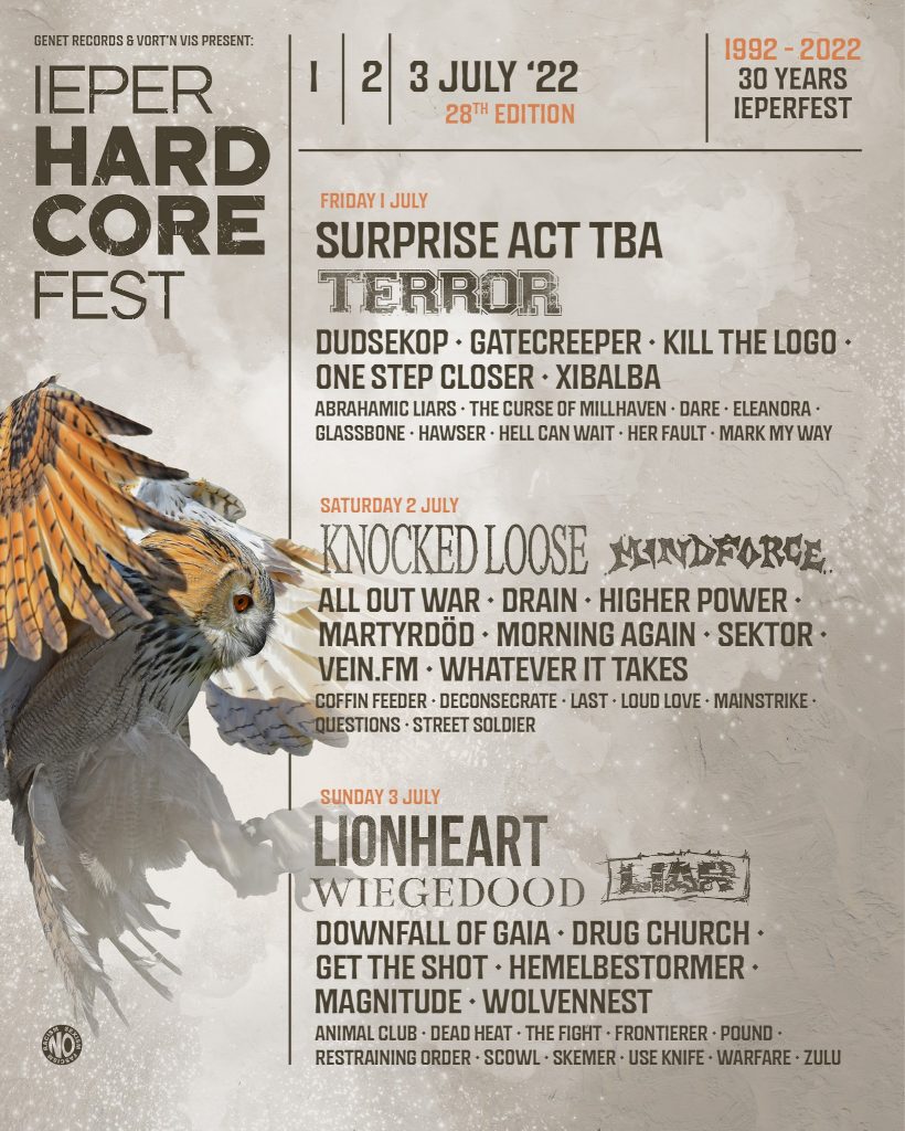 Ieperfest Summer 2022 Poster