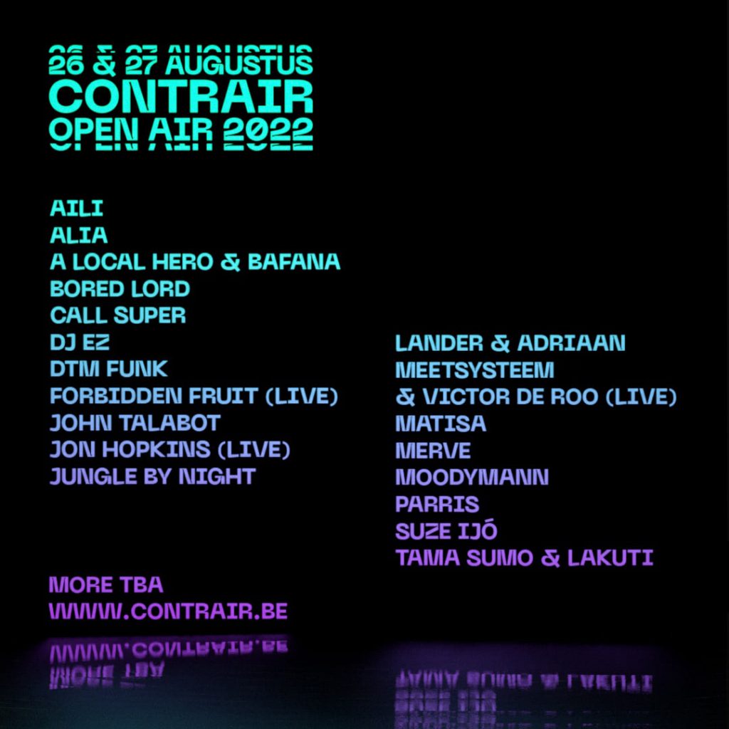 Contrair Open Air 2022 Poster
