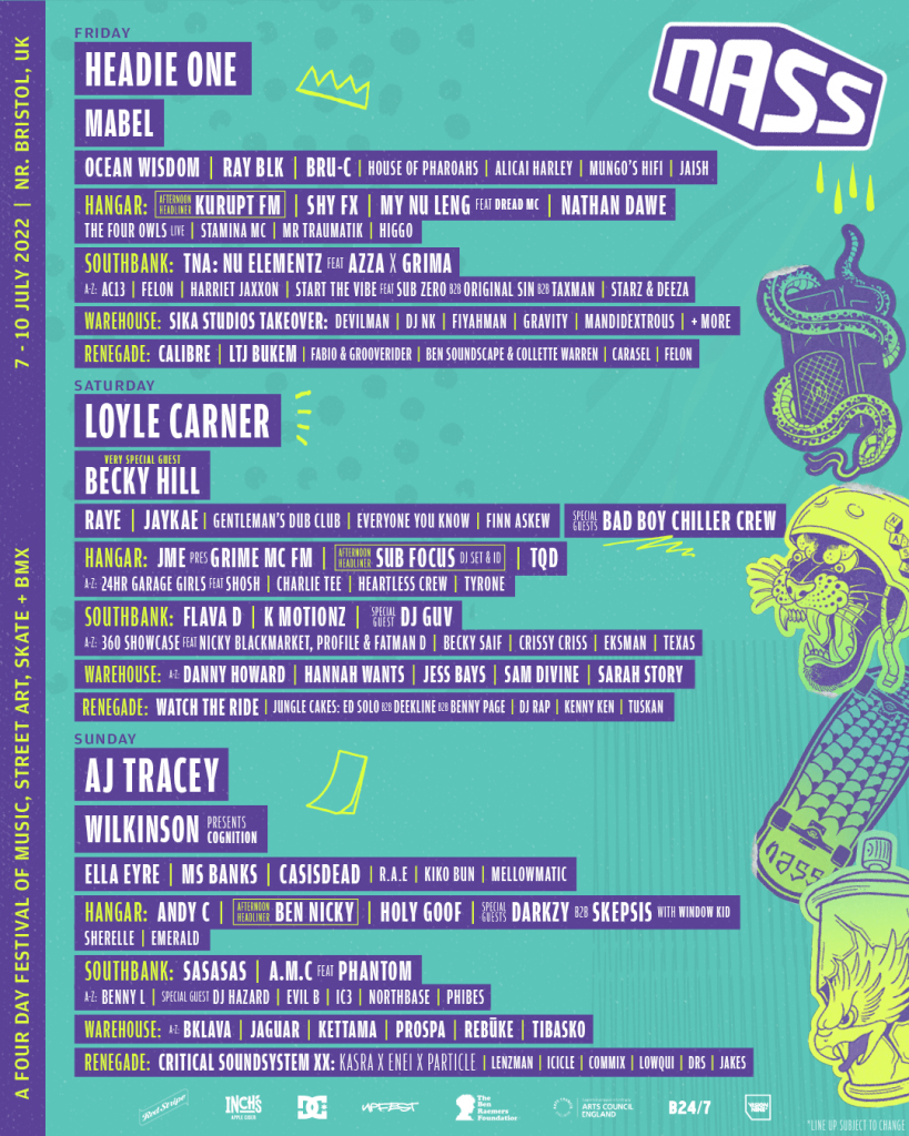 Nass Festival 2022 Poster