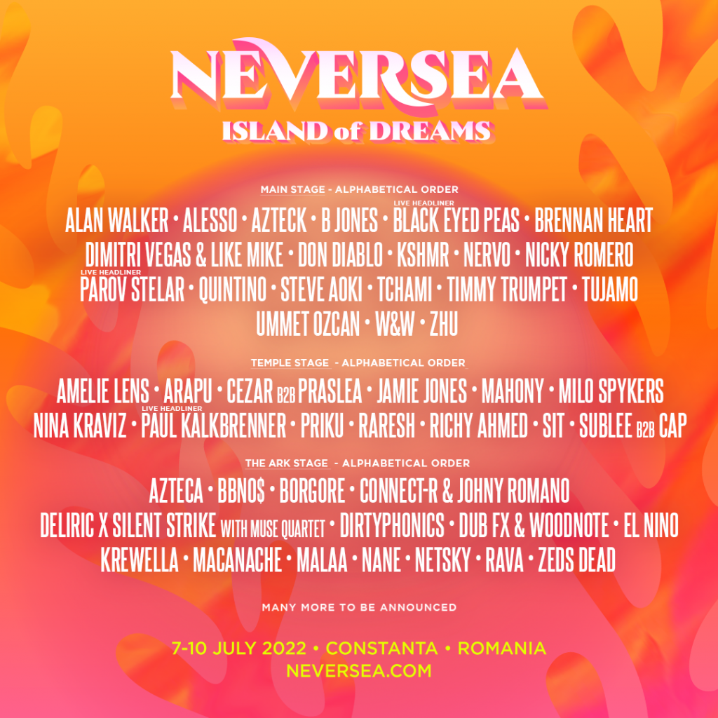 Neversea 2022 Poster