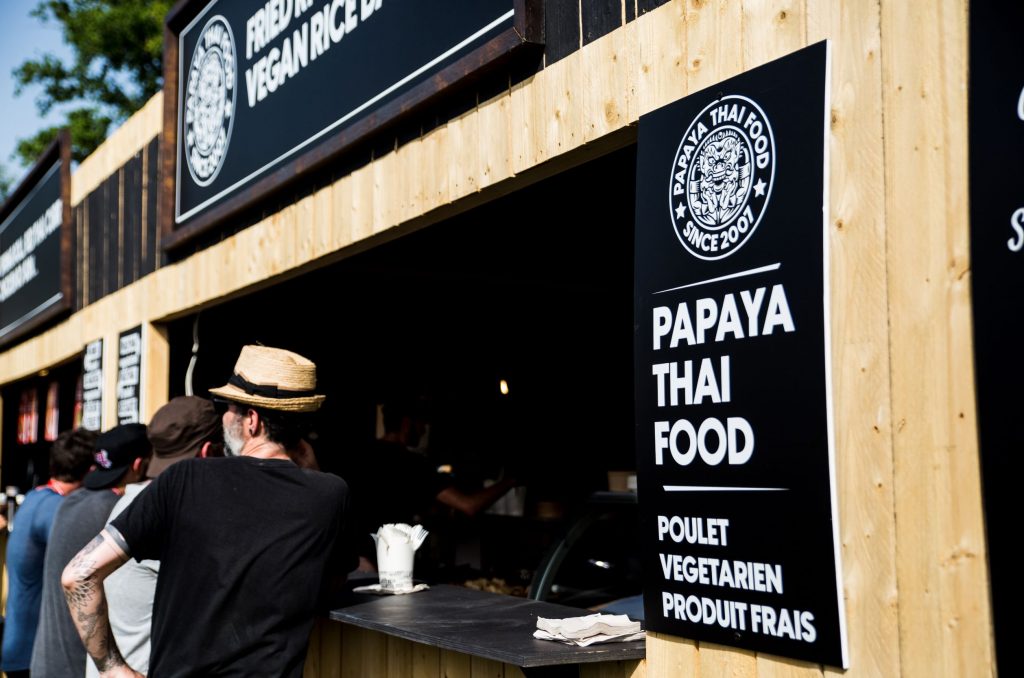 Hellfest 2022 food stall