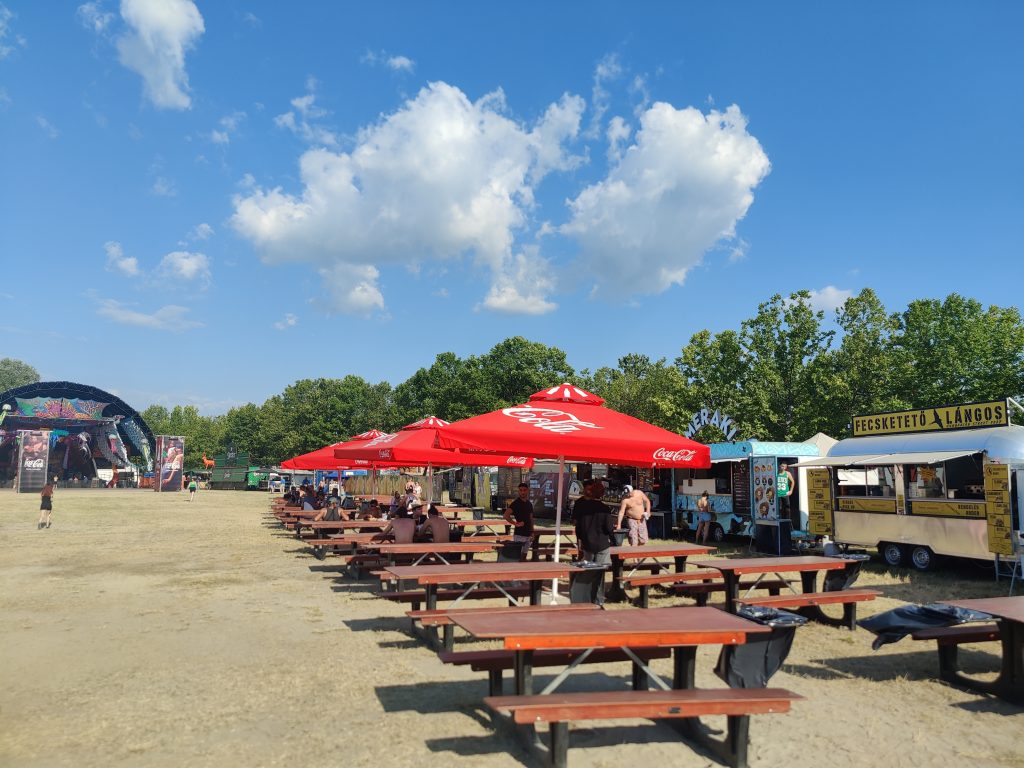 Food court Balaton Sound 2022
