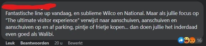 Live is Live 2022 logistiek
