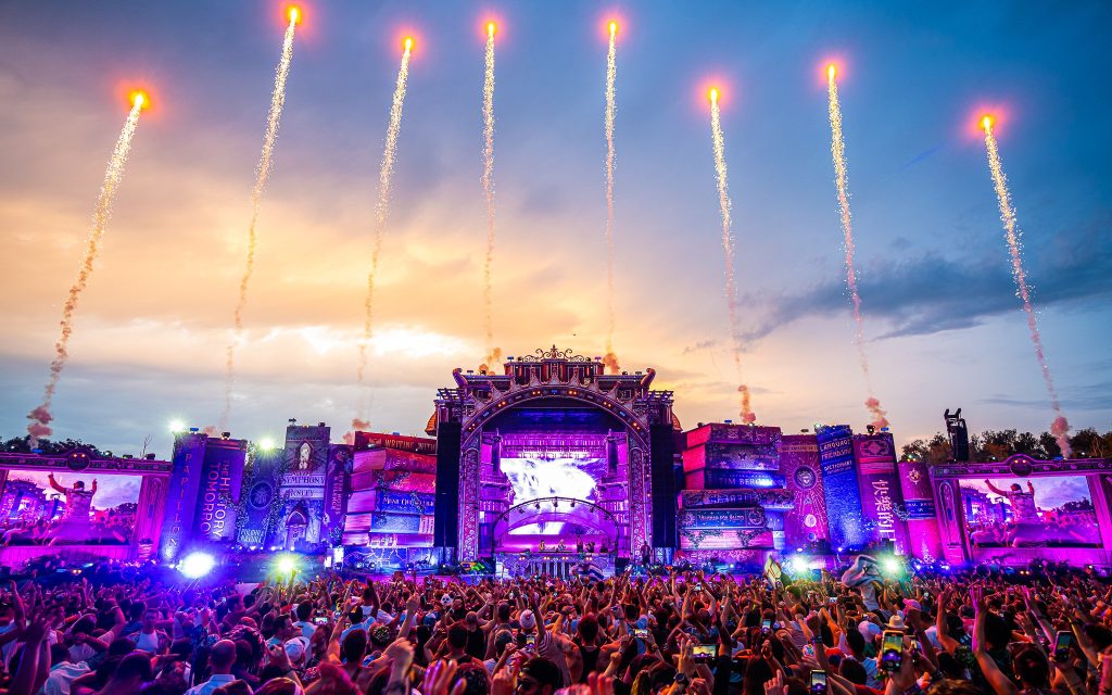 Library Stage - Book of wisdom -  Tomorrowland 2022