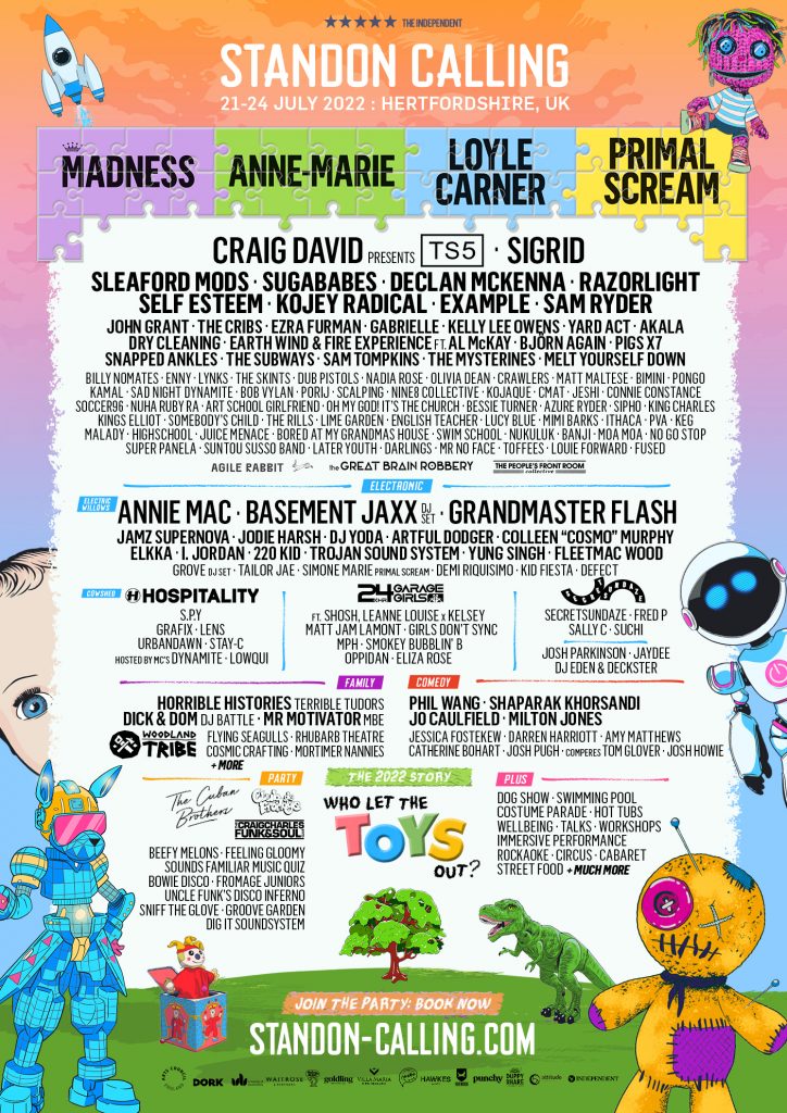 Standon Calling 2022 Poster