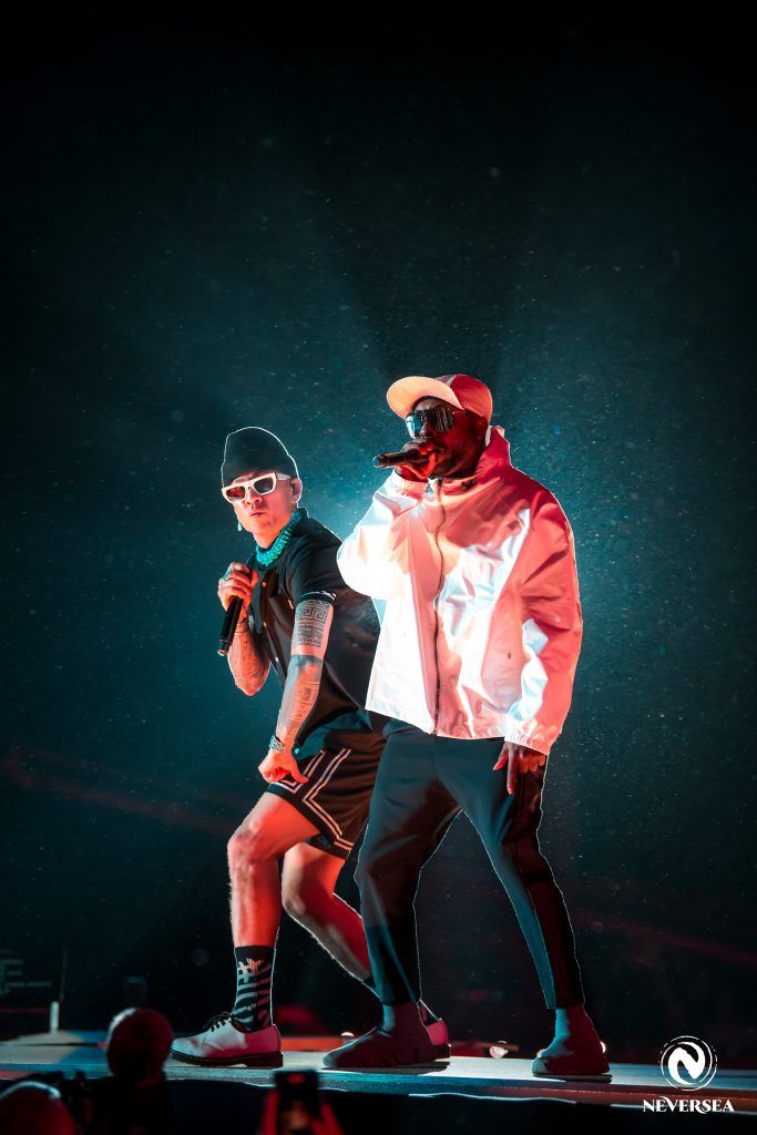 Black eyed peas neversea 2022