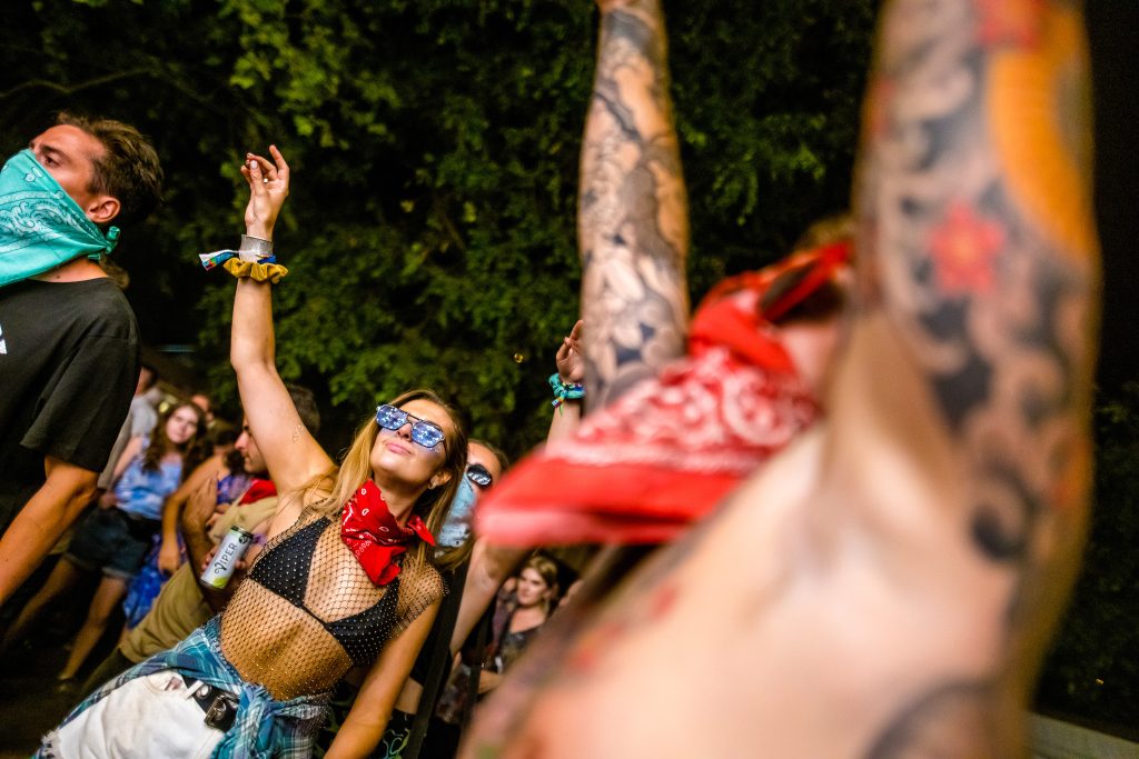 Bandana publiek sfeer Sziget 2022