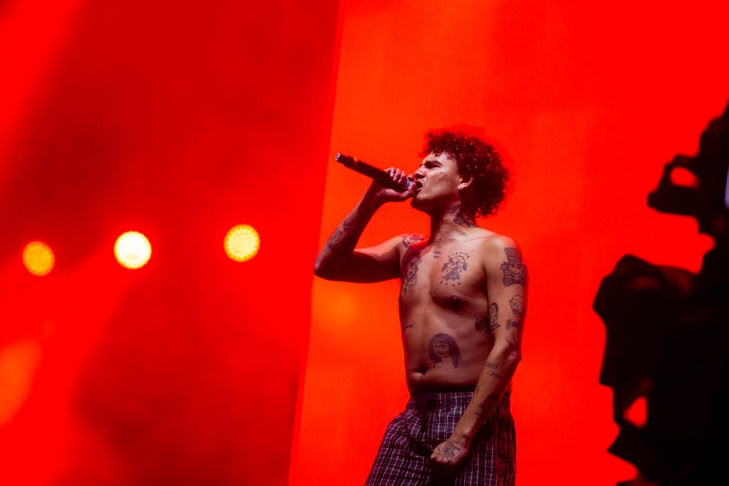 slowthai op Lowlands 2022
