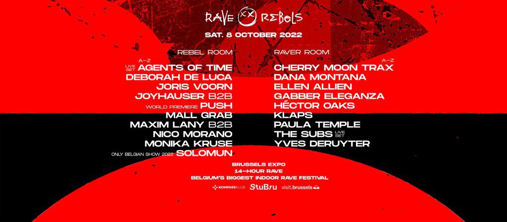 Rave Rebels 2022 Poster