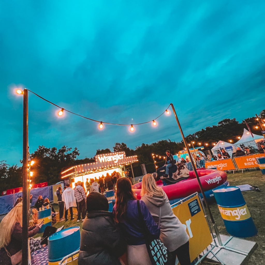 Lollapalooza Berlin 2022 sfeer Wrangler rodeo