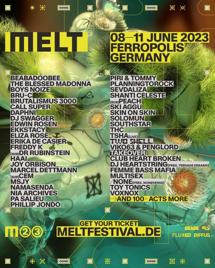 Melt Festival 2023 Poster