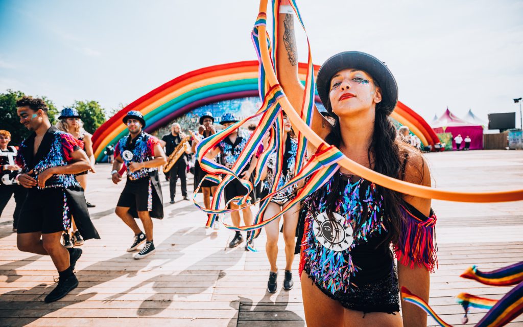 Tomorrowland 2022 W3 - publiek sfeer - dreamville entrance ingang
