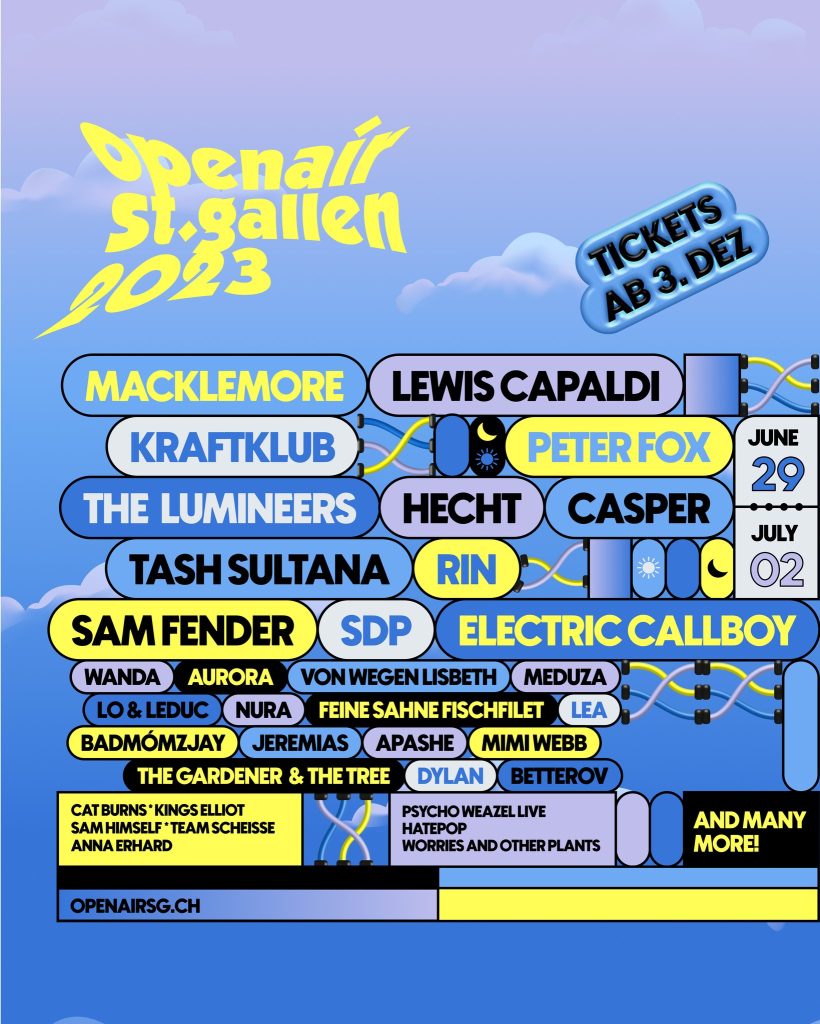 OpenAir St.Gallen 2023 Poster