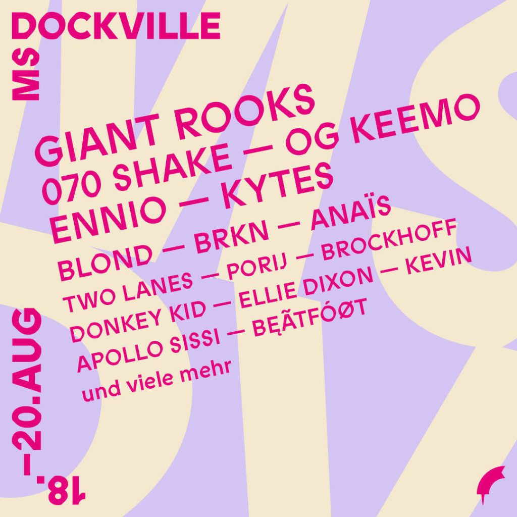MS Dockville 2023 Poster