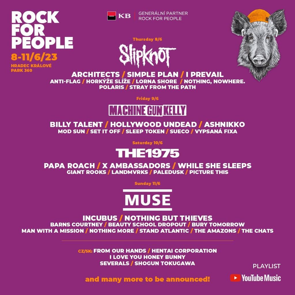 Rock for People 2023 Poster
