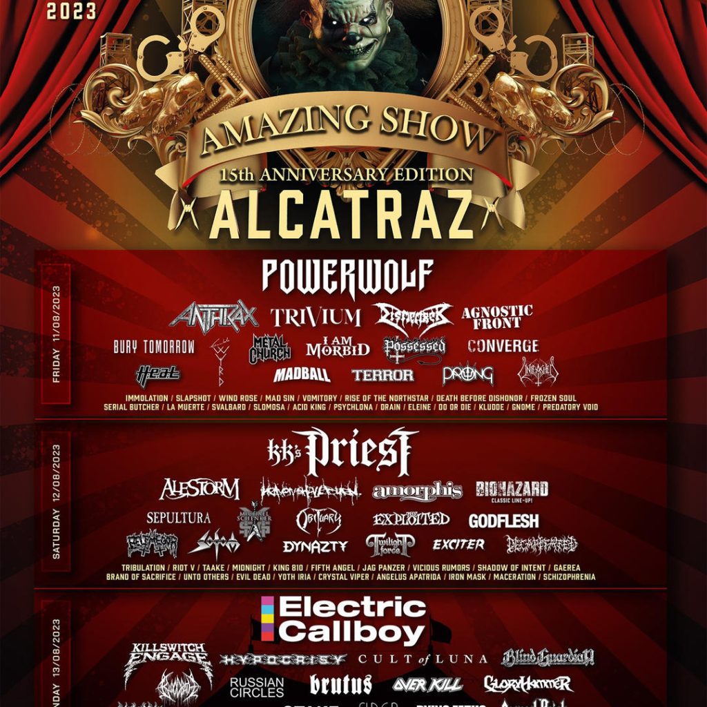 Alcatraz Open Air 2023 Poster