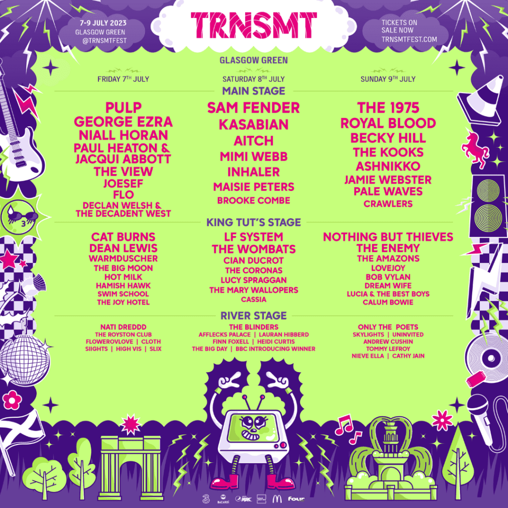 TRNSMT 2023 Poster