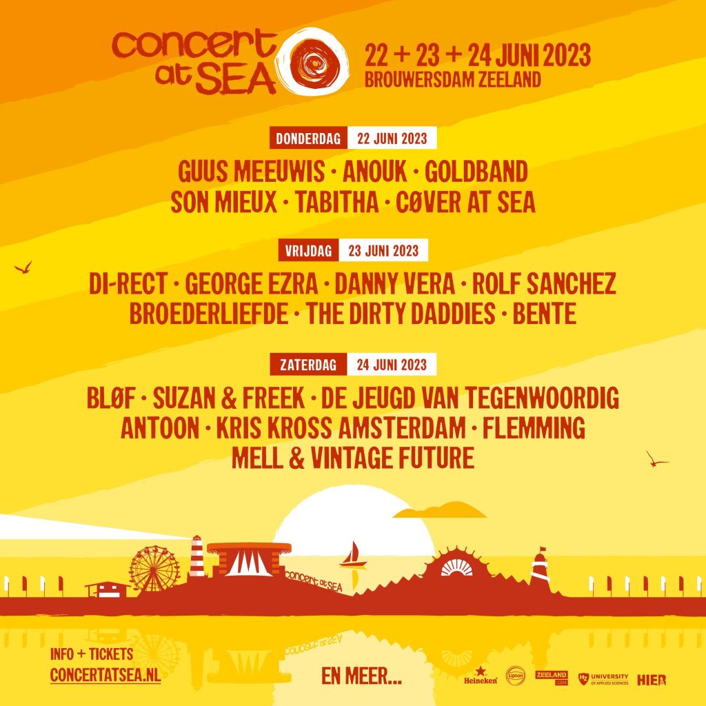 Concert at Sea 2023 Poster