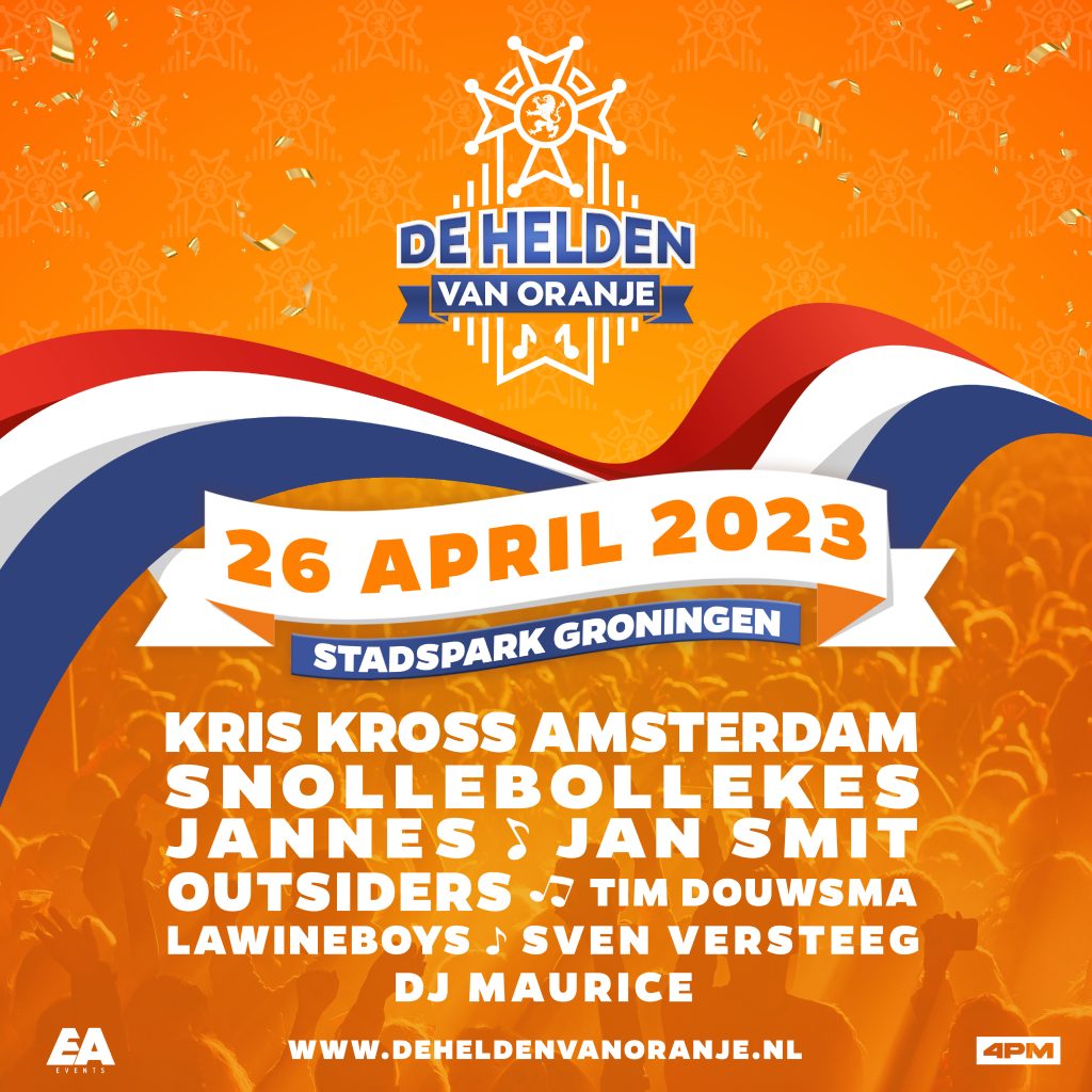 De Helden Van Oranje  2023 Poster