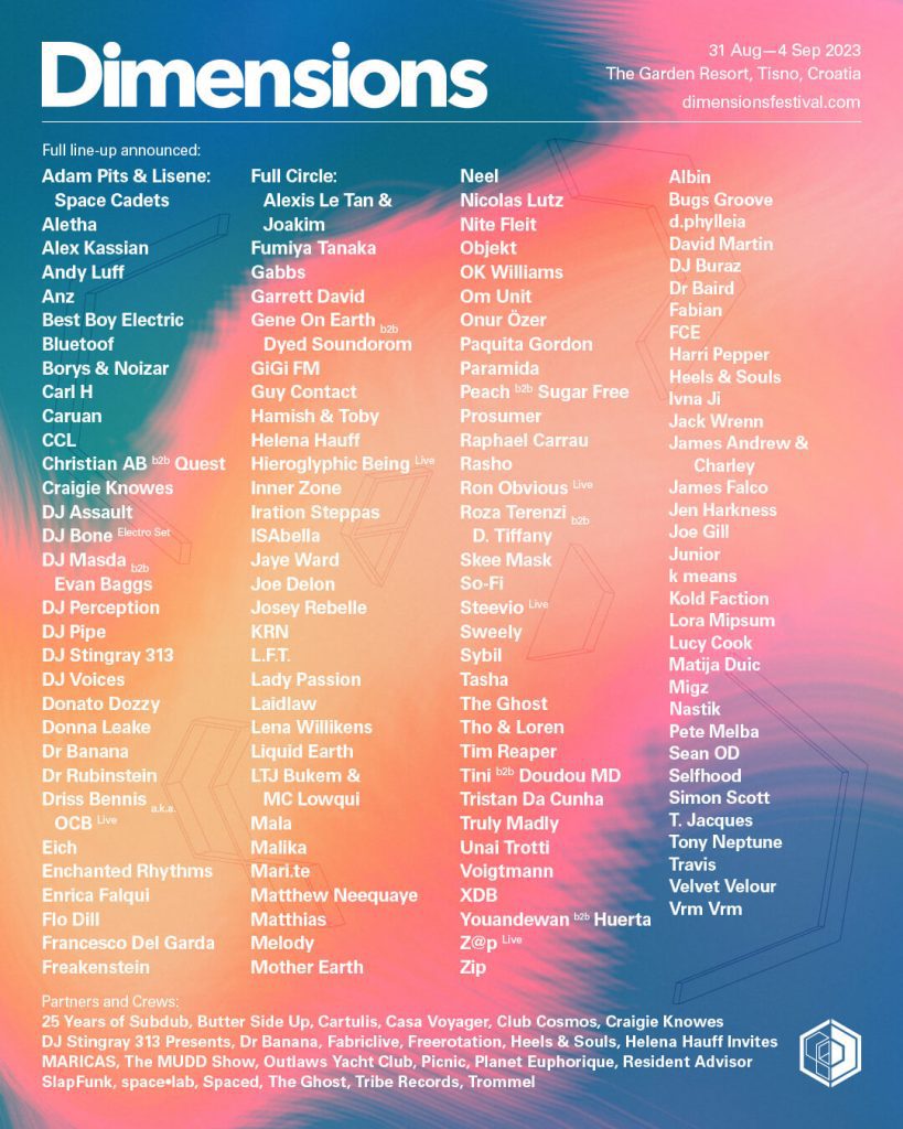Dimensions Festival 2023 Poster